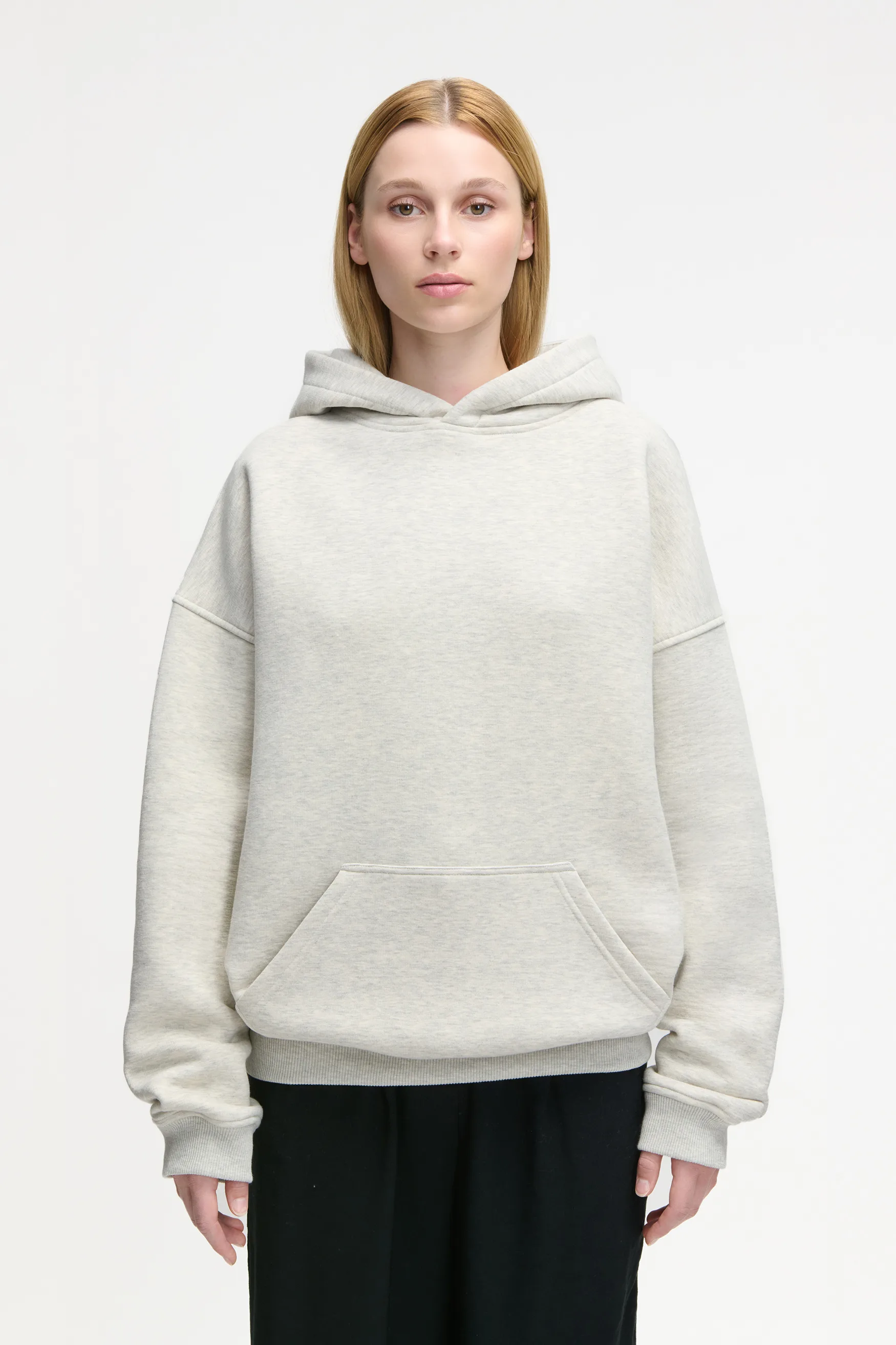 Astro Hoodie Grey Melange