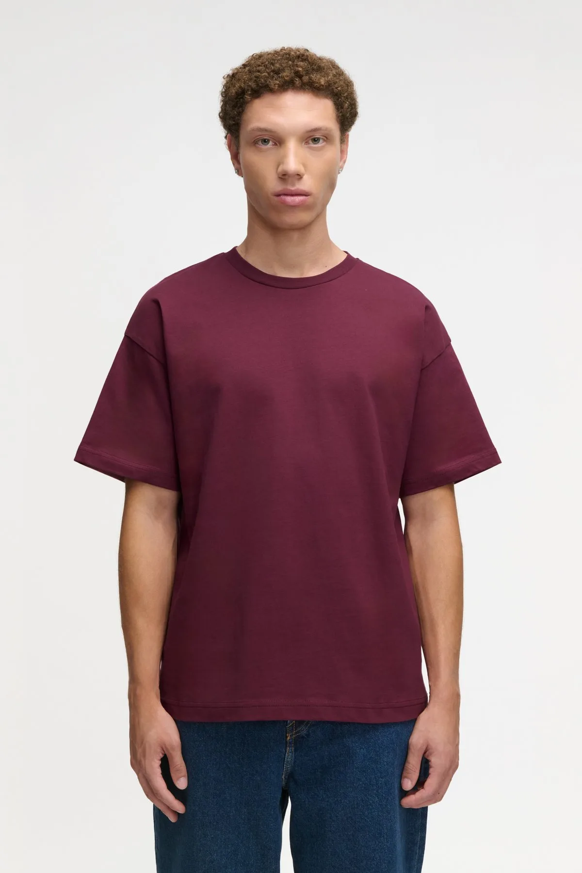 Luna T-Shirt Cranberry Red